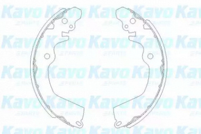 KAVO PARTS kbs6410 -  Комплект тормозных колодок